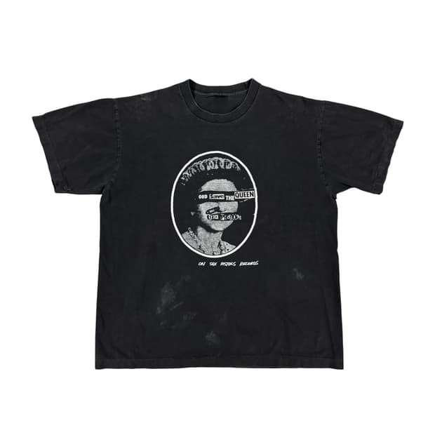 빈티지 90s Sex Pistols 섹스피스톨즈 티셔츠 갓세이브더퀸