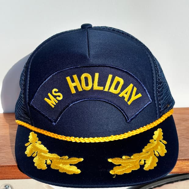 MS HOLIDAY 빈티지 트러커 캡