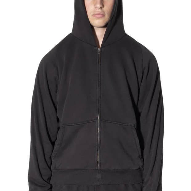 YEEZY 다크그레이 후드집업 s