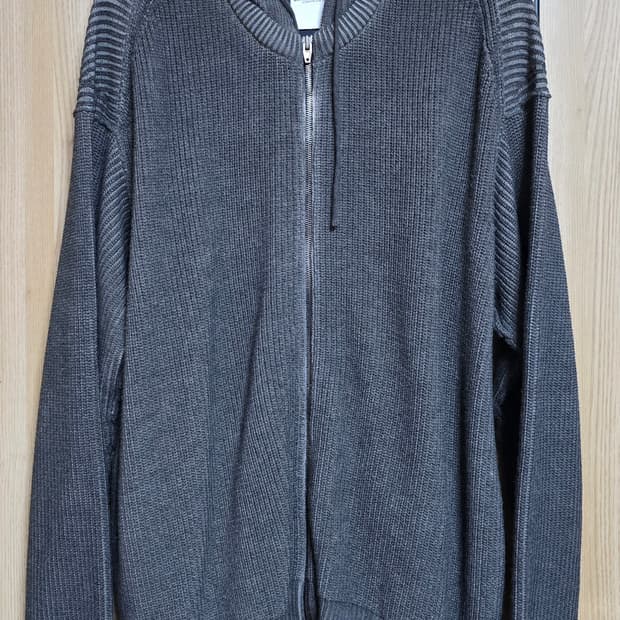 [준지][M] 23fw 가먼트다잉 데미지 니트