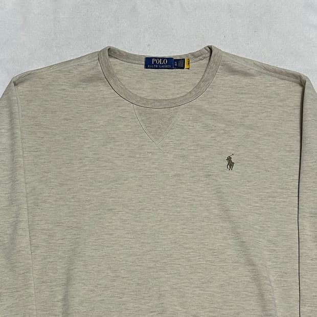XL 폴로랄프로렌 브라운 포니 오트밀 맨투맨
