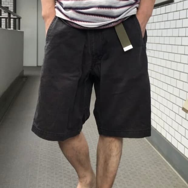 M~L) phigvel 피그벨 카고 반바지 다크네이비