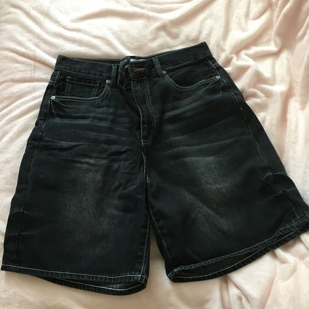 예스아이씨 버뮤다 데님 팬츠