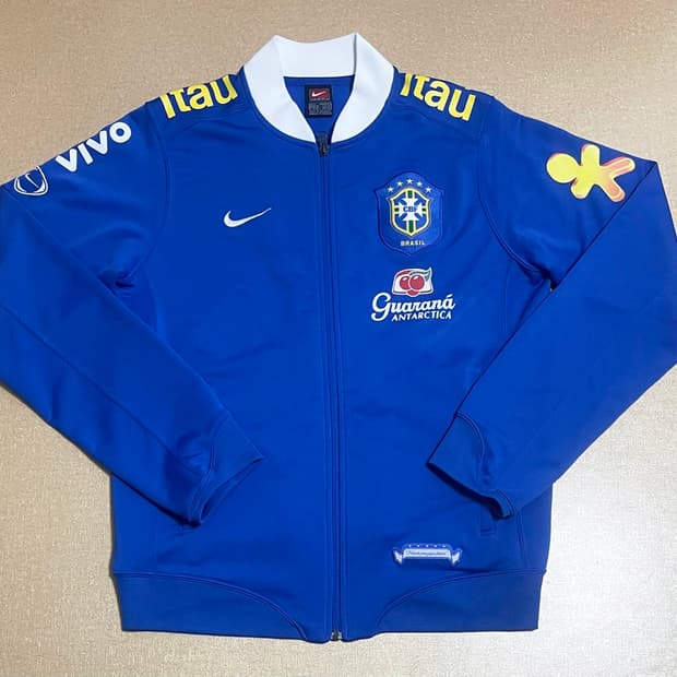 나이키 브라질 국대 트랙자켓