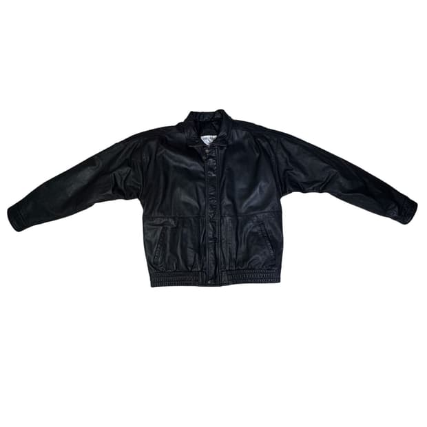 빈티지 90s 발렌티노 VALENTINO UOMO 레더 자켓 L