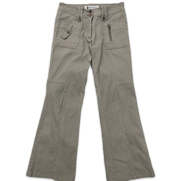 빈티지 BERLINETTA 포켓 와이드 부츠컷 팬츠