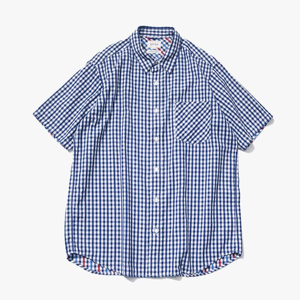 BEAMS - GINGHAM CHECK SHIRT