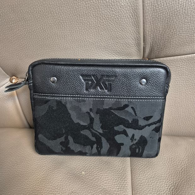 PXG 자카드우븐 페어웨이 소가죽 카모 캐쉬백 새상품