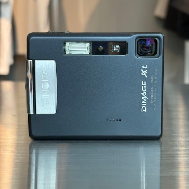 New배터리/날짜표시)미놀타 디미지 xt 네이비 빈티지 디카