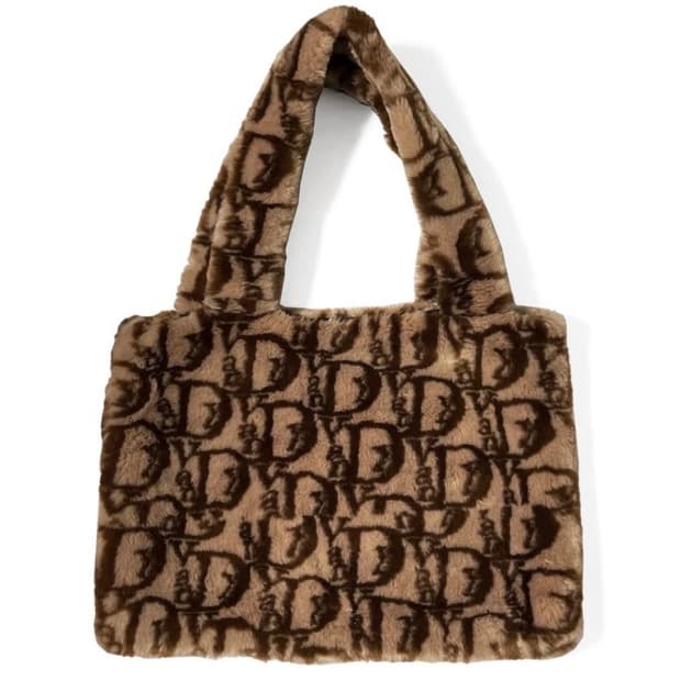 Vandy The Pink 퍼 토트백