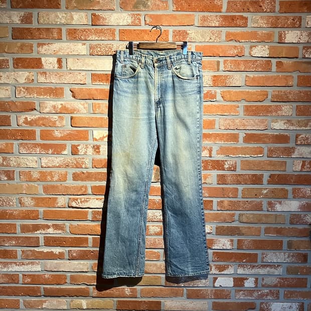 80s USA 빈티지 리바이스 517 부츠컷 데님 팬츠