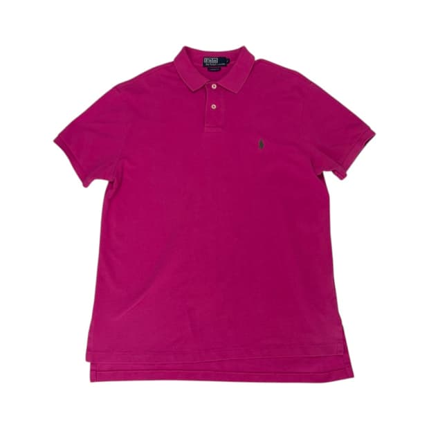폴로 랄프로렌 Polo Ralph Lauren 커스텀핏 반팔 카라티 진핑