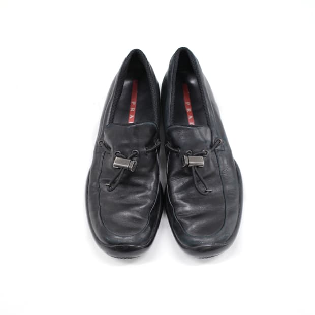 Prada Sport Leather Loafers