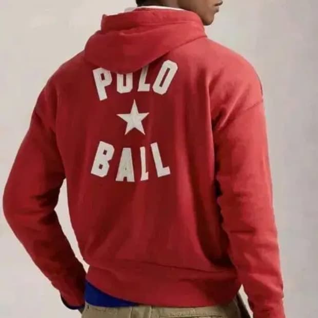 폴로 랄프로렌 폴로볼  자수 후디 XL 새상품