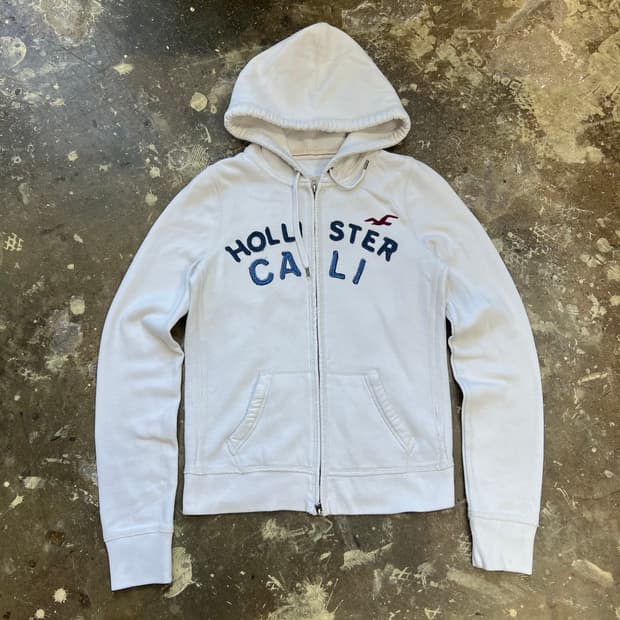 M) 홀리스터 기모 후드집업 자켓 점퍼