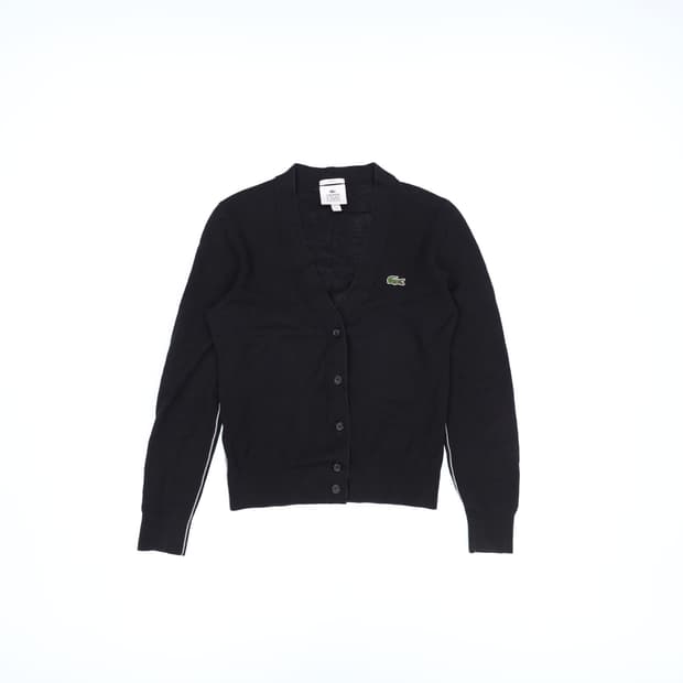 XS 라코스테 여성 코튼 가디건 N7422