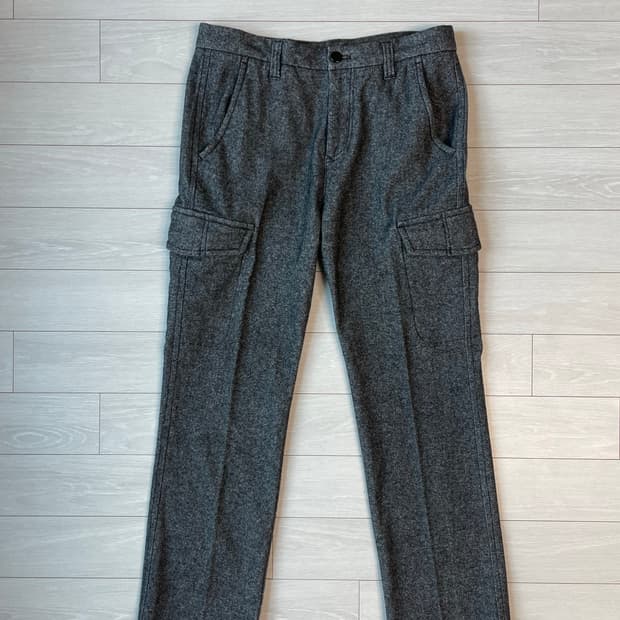 Series 울 카고 슬랙스 (해링턴 패턴)