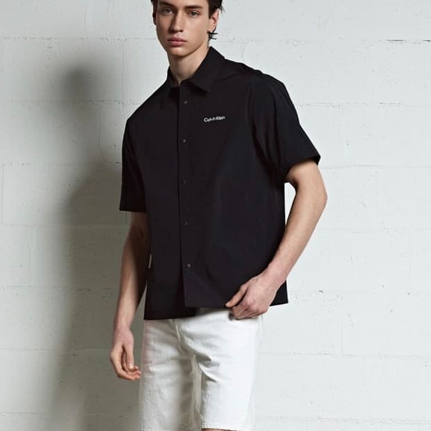 25SS CALVIN KLEIN 반팔 셔켓