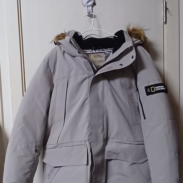 내셔널지오그래픽 유틸리티 덕다운 재킷(XL사이즈)