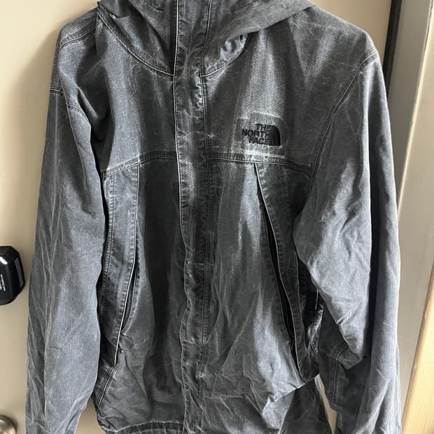 노스페이스 바람막이 후드 L