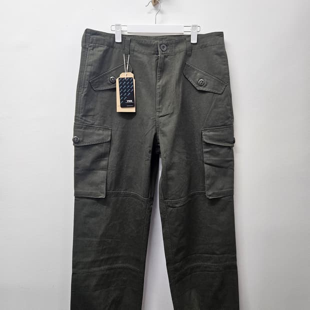 아웃스탠딩 올리브 밀리터리 카고팬츠