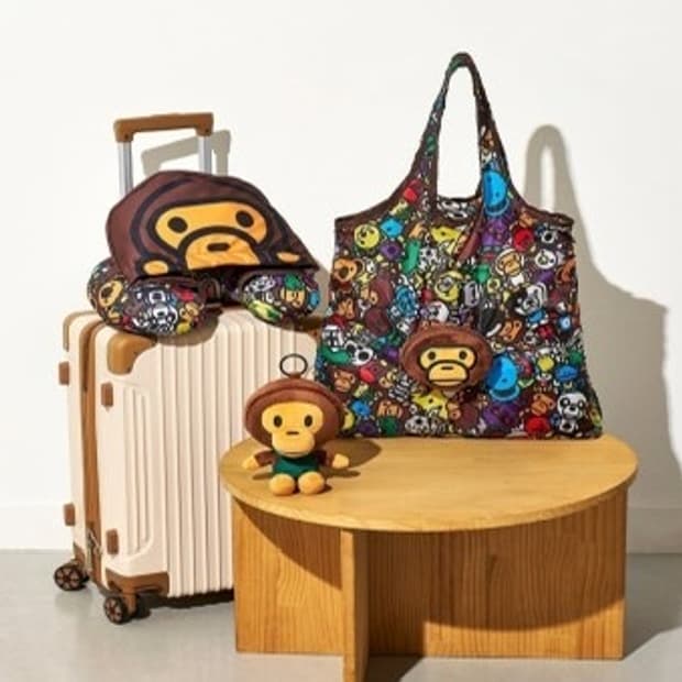 스타벅스 베이프 베이비 마일로 폴더블백 세트