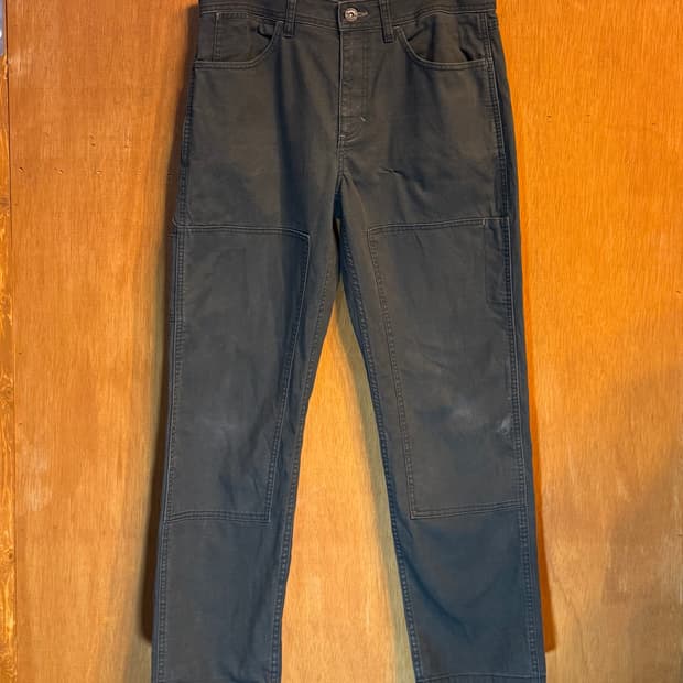 빈티지 더블니 워크 팬츠 "34" (409)