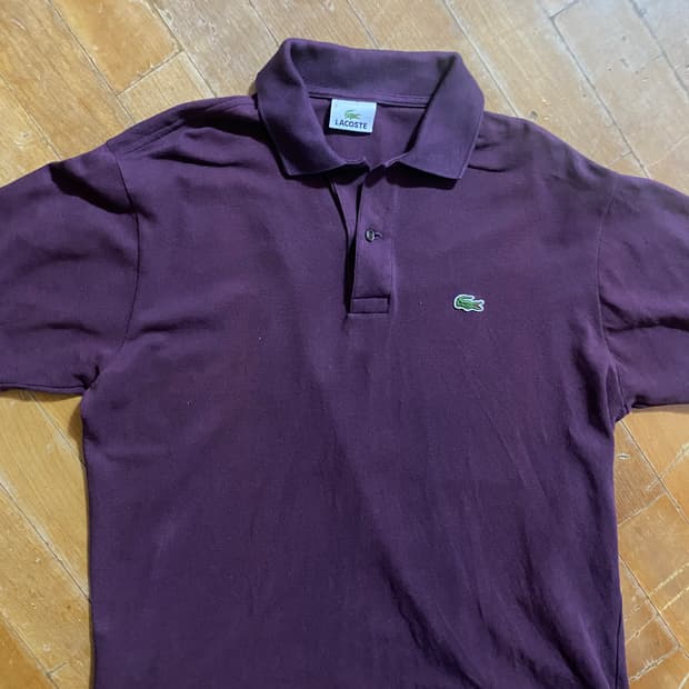 라코스테 남성 카라티 5사이즈 버건디 (105)