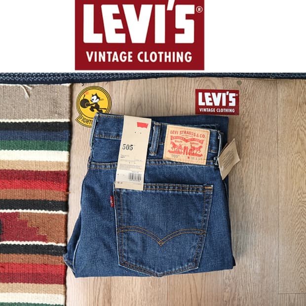 LEVIS 리바이스 505 데님 38사이즈 새제품