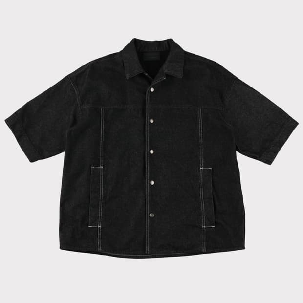 [L] 한섬EQL 데님 오버셔츠 자켓