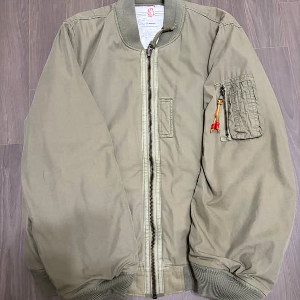 블랙아웃 마원 ma-1 올리브 m사이즈