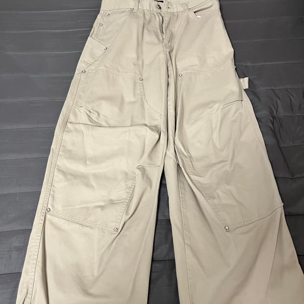 9999아카이브 쥬얼리 리벳 더블니 팬츠 1사이즈