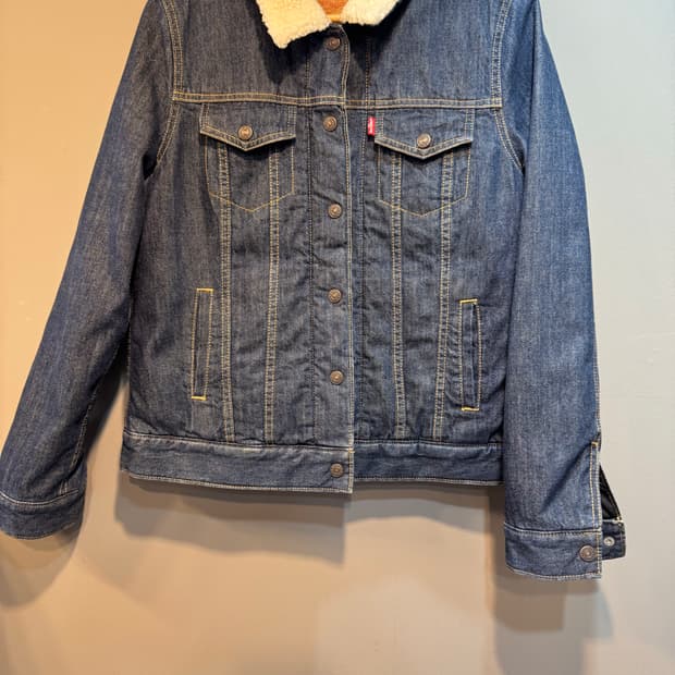 리바이스 다운 데님자켓