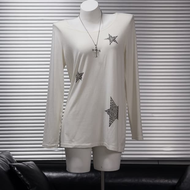 {UNKNOWN} Star Studded Long Sleeve