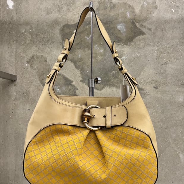 Gucci 구찌 뱀부 버클 숄더백