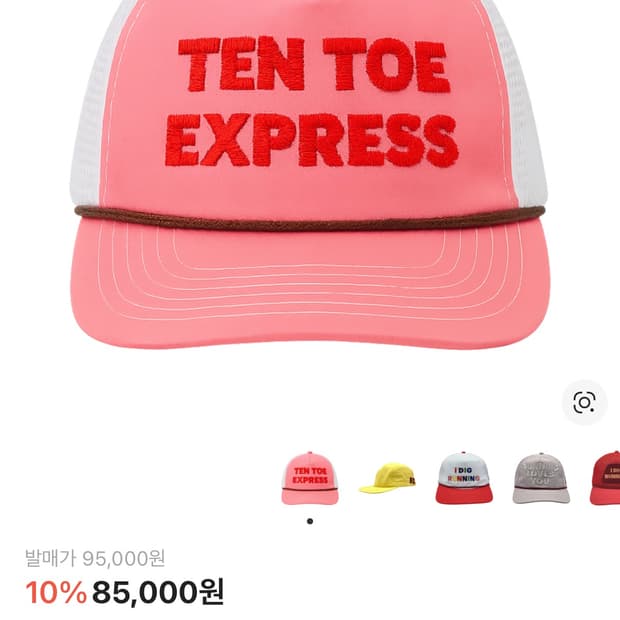 알렉스 조노 텐 토우 익스프레스 트러커 햇 핑크