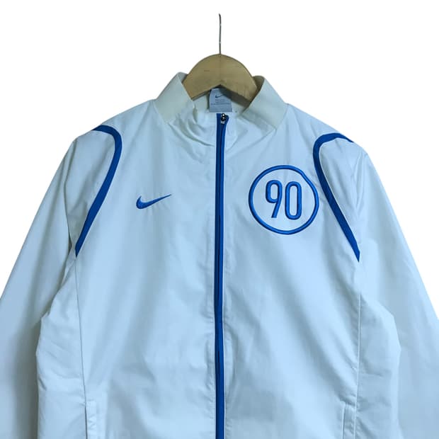 나이키 토탈90 흰색 바람막이