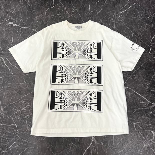 카브엠트 오버사이즈 프린티드 반팔