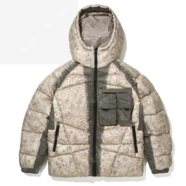 밥캣 메테오 다운 점퍼 아이보리 디디쉘 XXL 새제품 BOBCAT