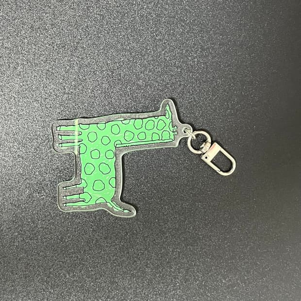 왼그기그 기린 키링