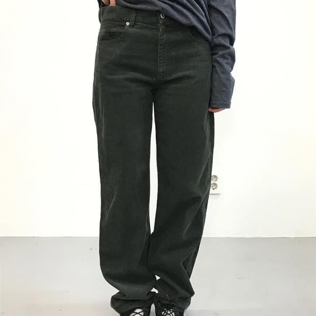 Ray BEAMS Work in Progress Cotton Pants