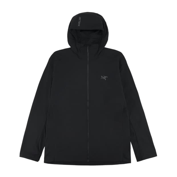 아크테릭스 아톰 SL 후디 블랙