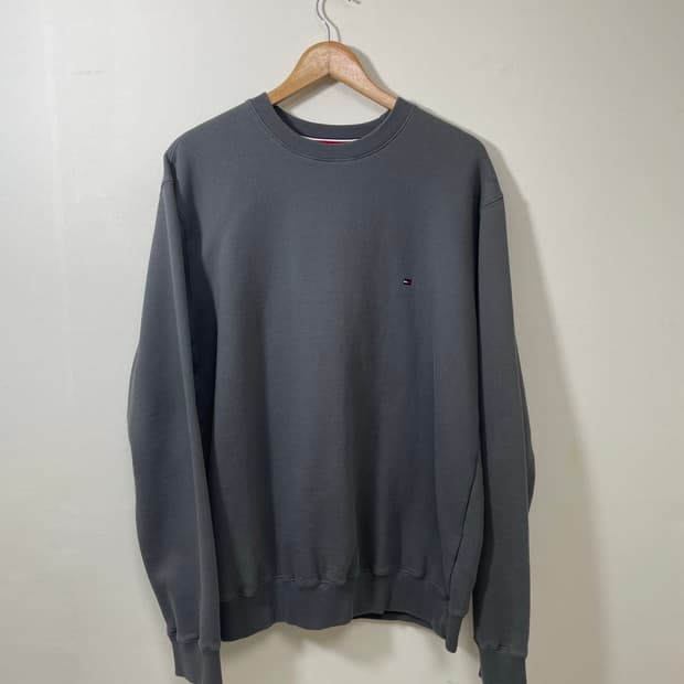 타미Tommy 그레이 맨투맨 XL - M2 