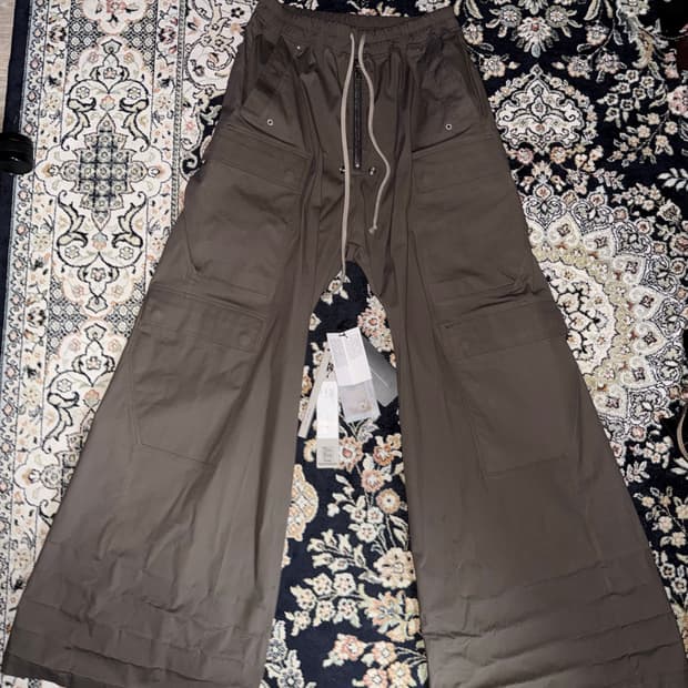 릭오웬스 카고벨라스 24ss