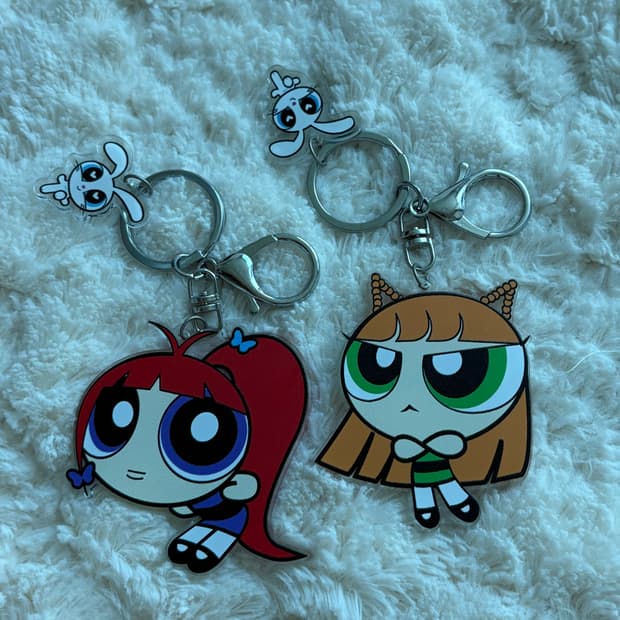 뉴진스 파워퍼프걸 키링 해린,혜인