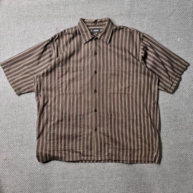BEAMS 하프셔츠(M)