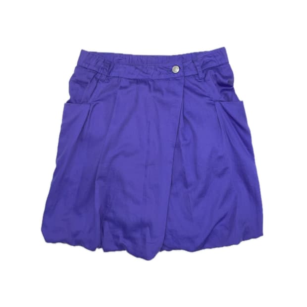 Deep Purple Volume Midi Skirt