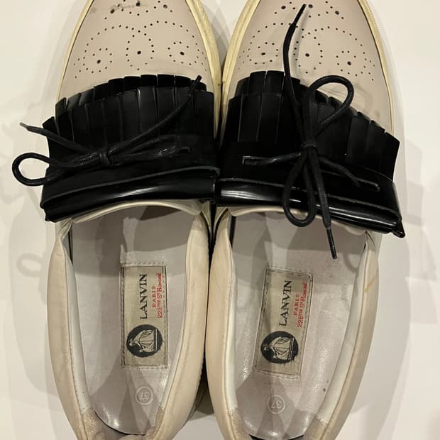 LANVIN 37사이즈 여성 스니커즈