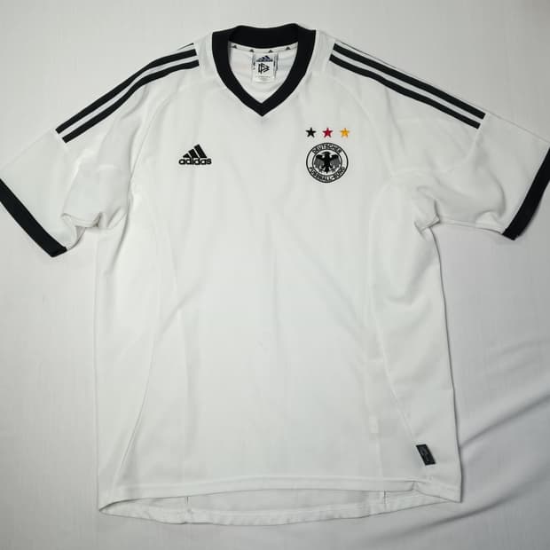 1996-1998 독일 축구 국가대표팀 아디다스 홈 반팔 유니폼 100