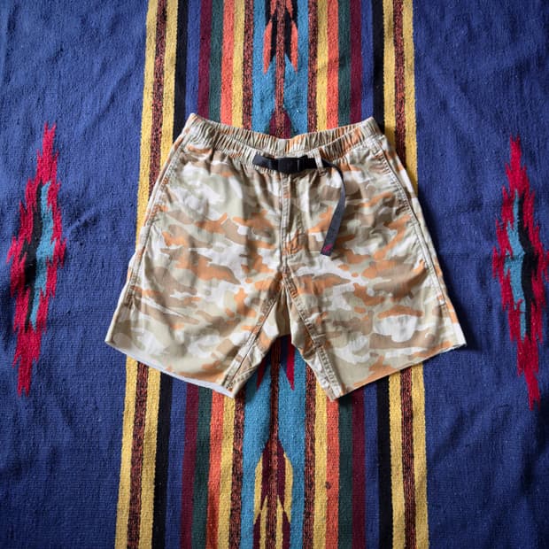 Gramicci Beige camo Half pants